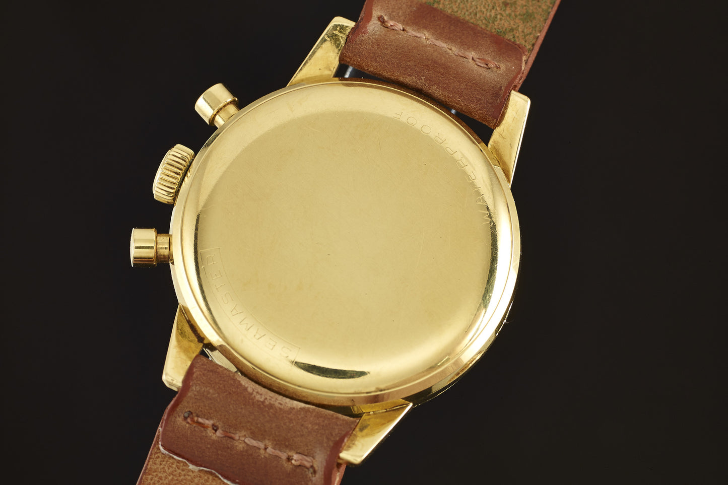 Omega Seamaster Chronograph Calibre .321 Solid Gold Pulsations Dial