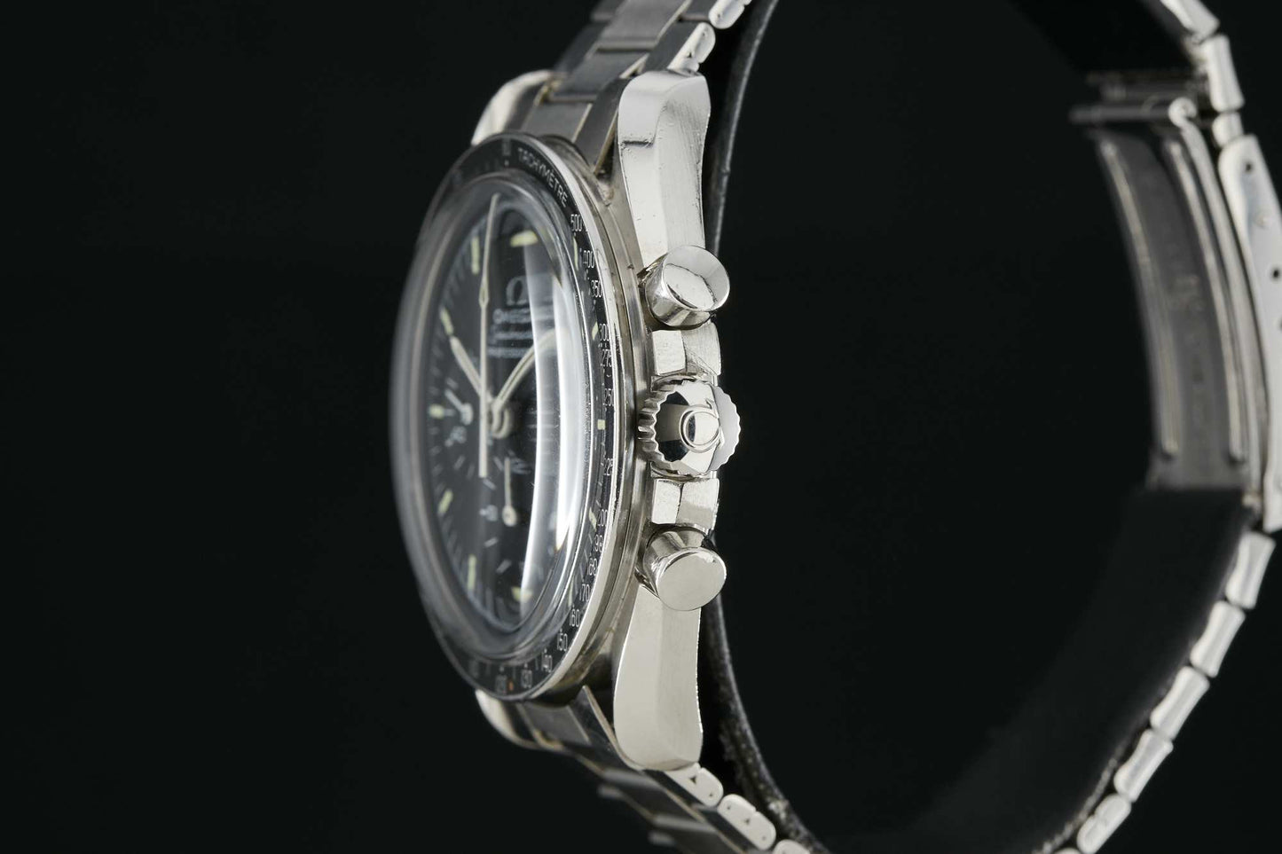 Omega Reference 145.022-69ST side view black background