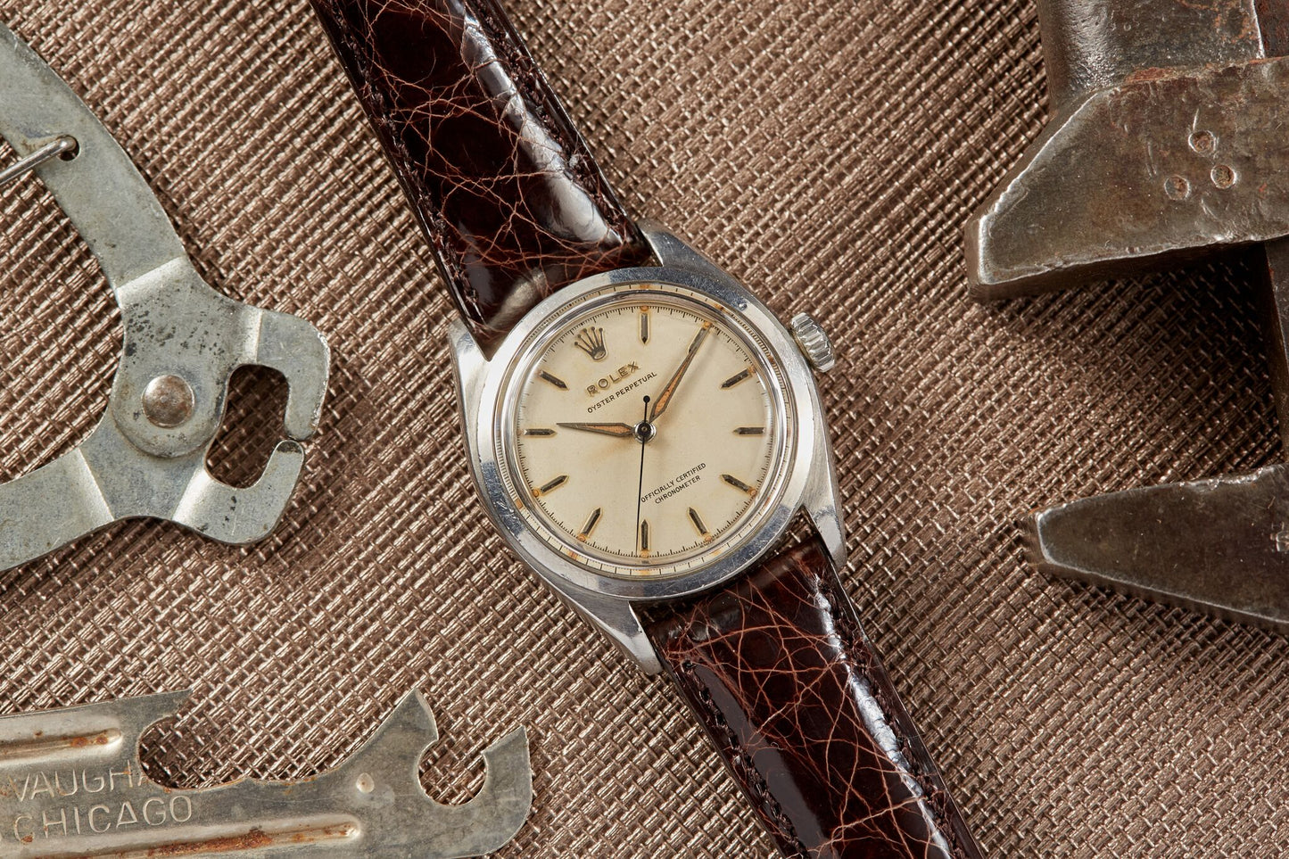 Rolex Oyster Perpetual Semi-Bubbleback