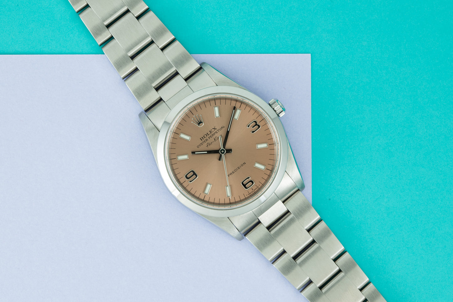 Rolex Air King Salmon Dial