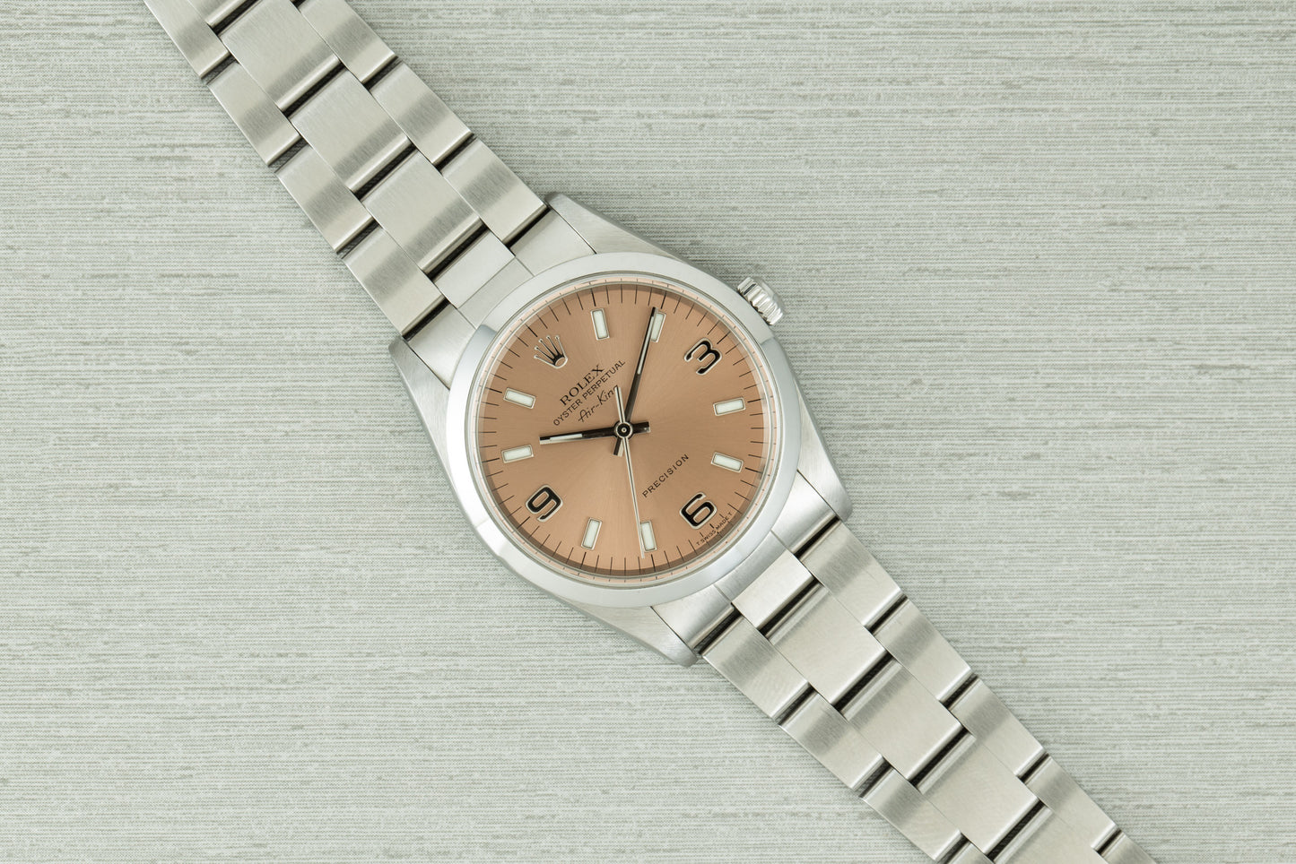 Rolex Air King Salmon Dial