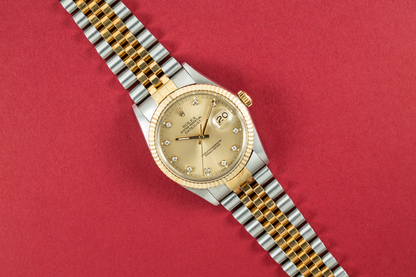 Rolex Datejust Two-Tone Diamond Dial