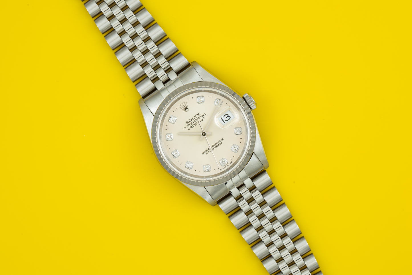 Rolex Datejust Quickset Diamond Dial