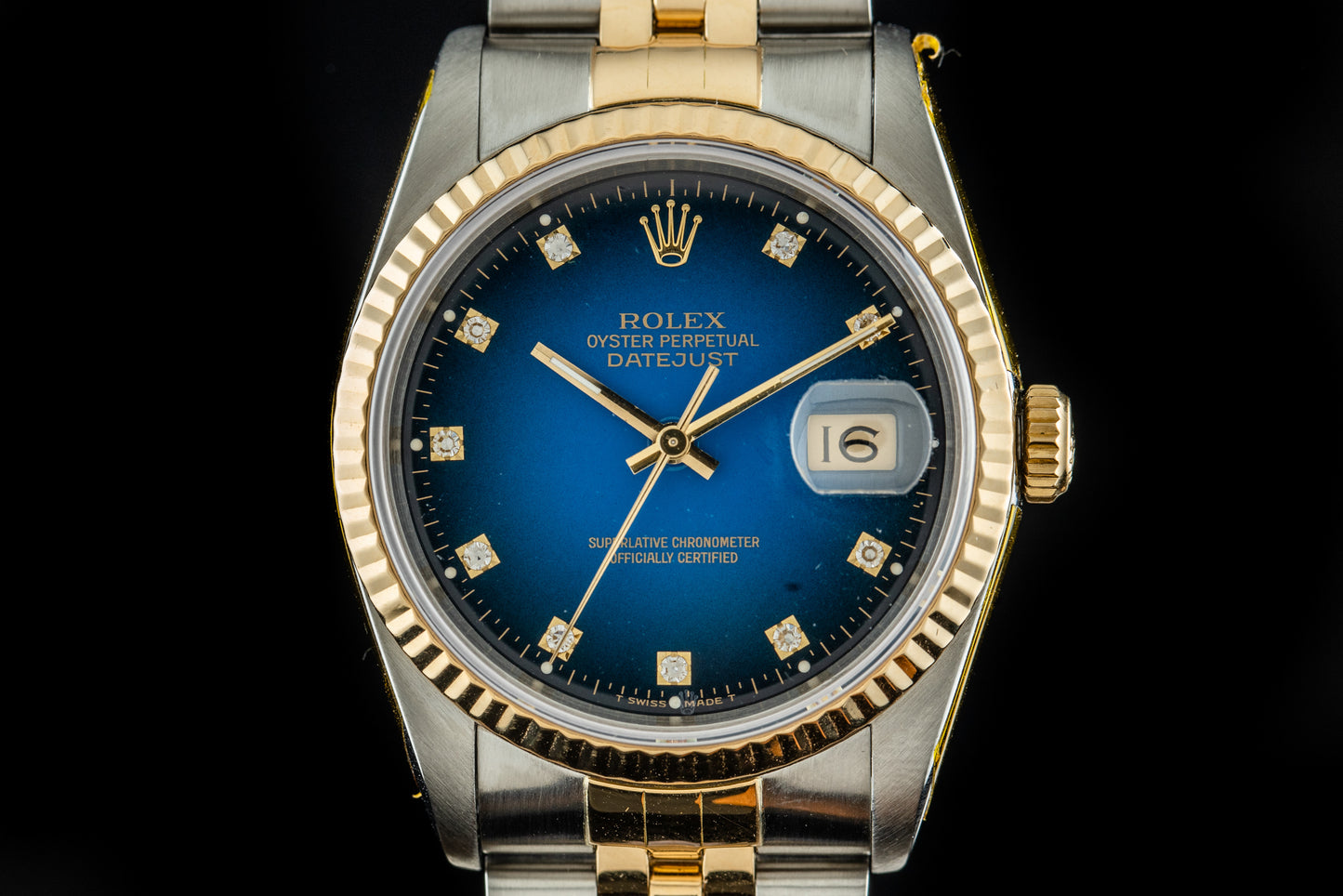 Rolex Datejust Two-Tone Diamond Vignette Dial