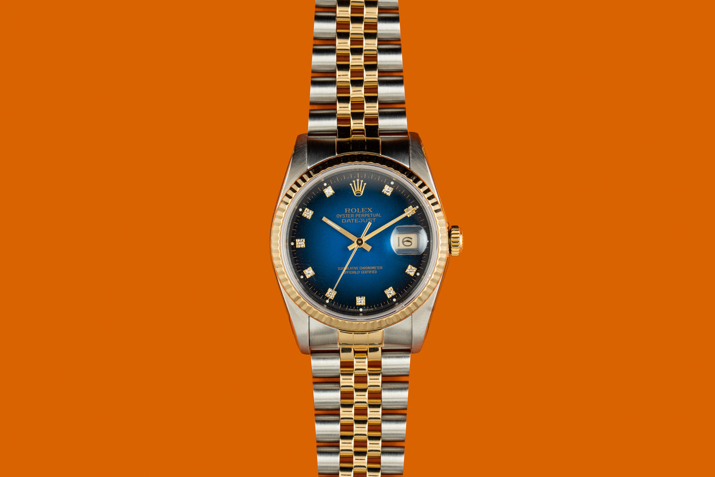 Rolex Datejust Two-Tone Diamond Vignette Dial