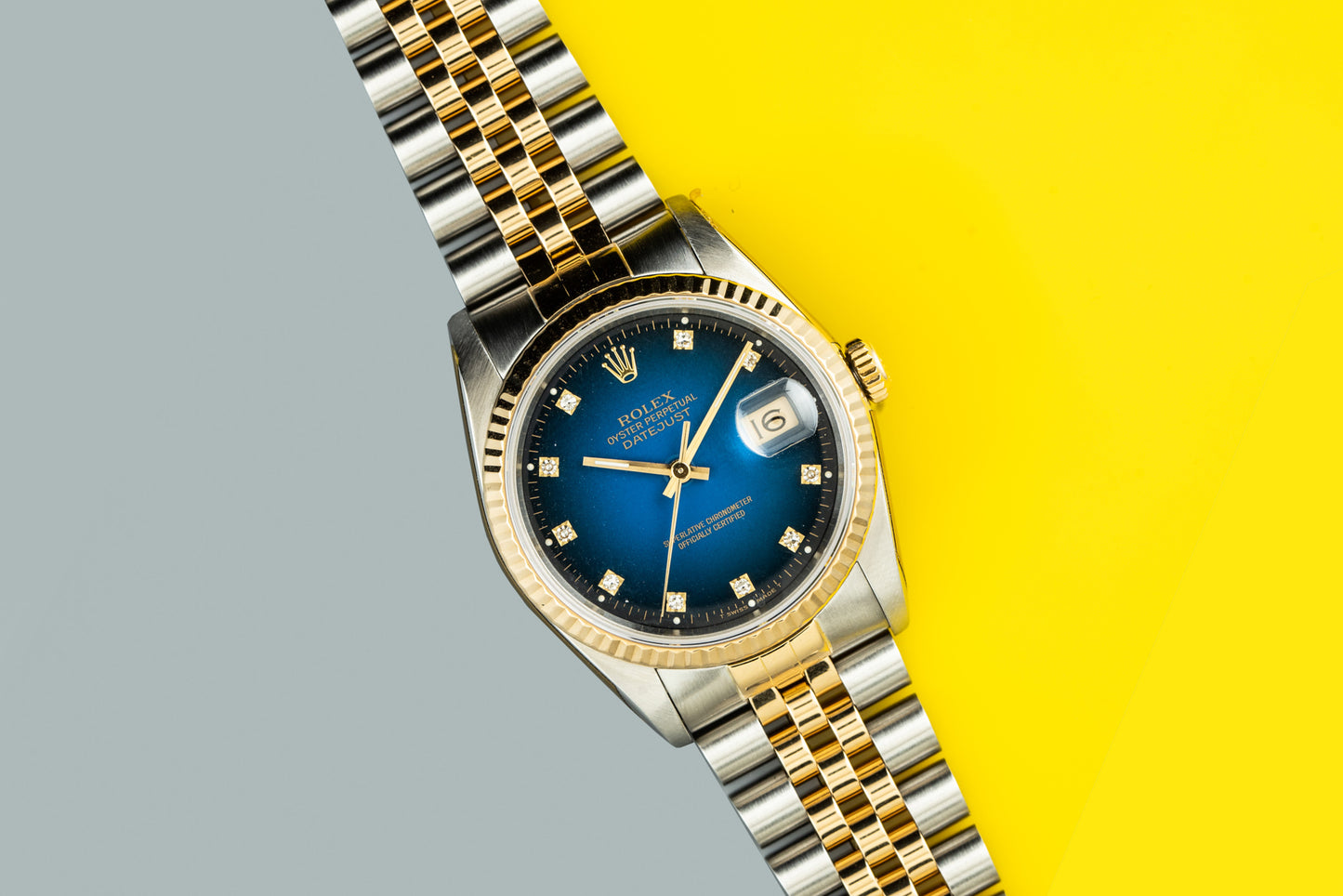 Rolex Datejust Two-Tone Diamond Vignette Dial
