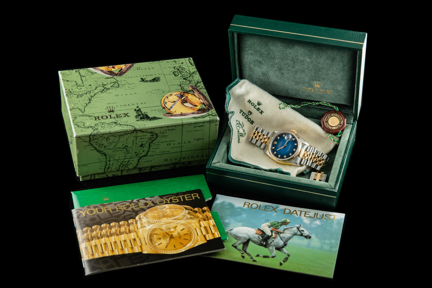 Rolex Datejust Two-Tone Diamond Vignette Dial