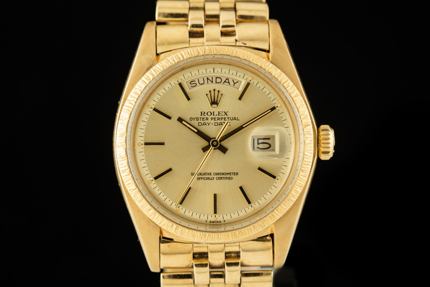 Rolex Day-Date Bark Bezel