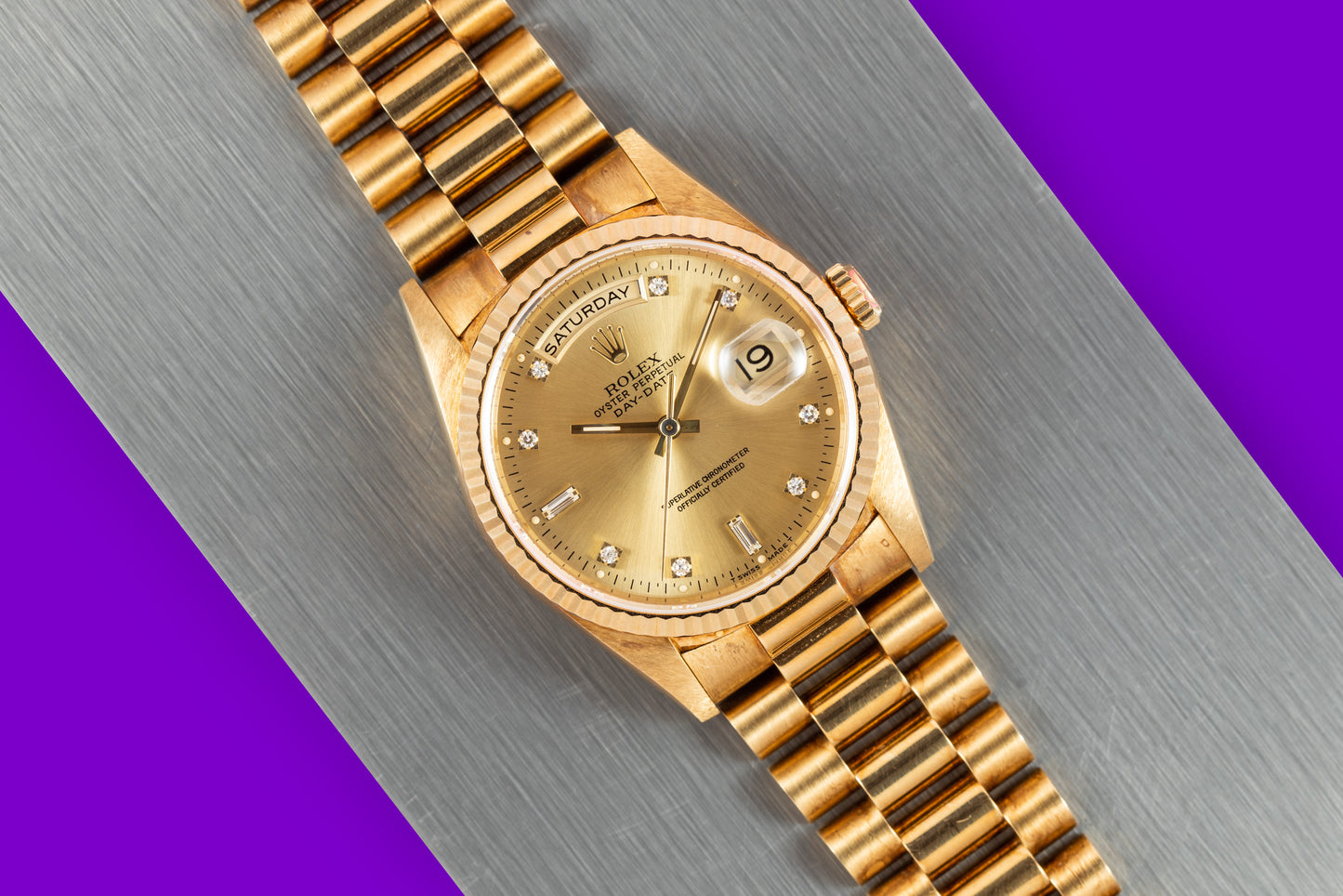 Rolex Day-Date Diamond Dial