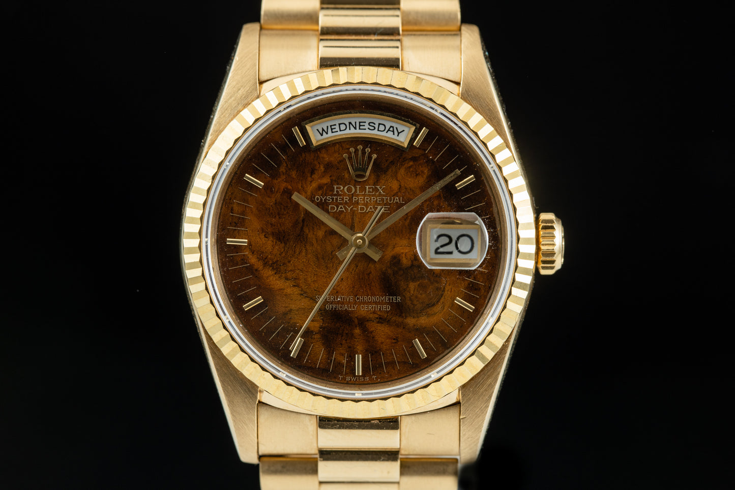 Rolex Day-Date Walnut Dial