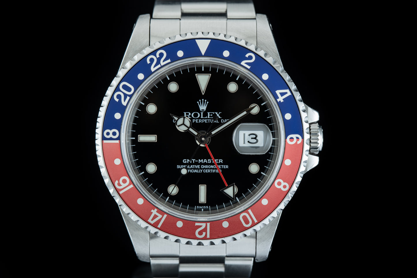 Rolex GMT-Master Pepsi 'Swiss Only'