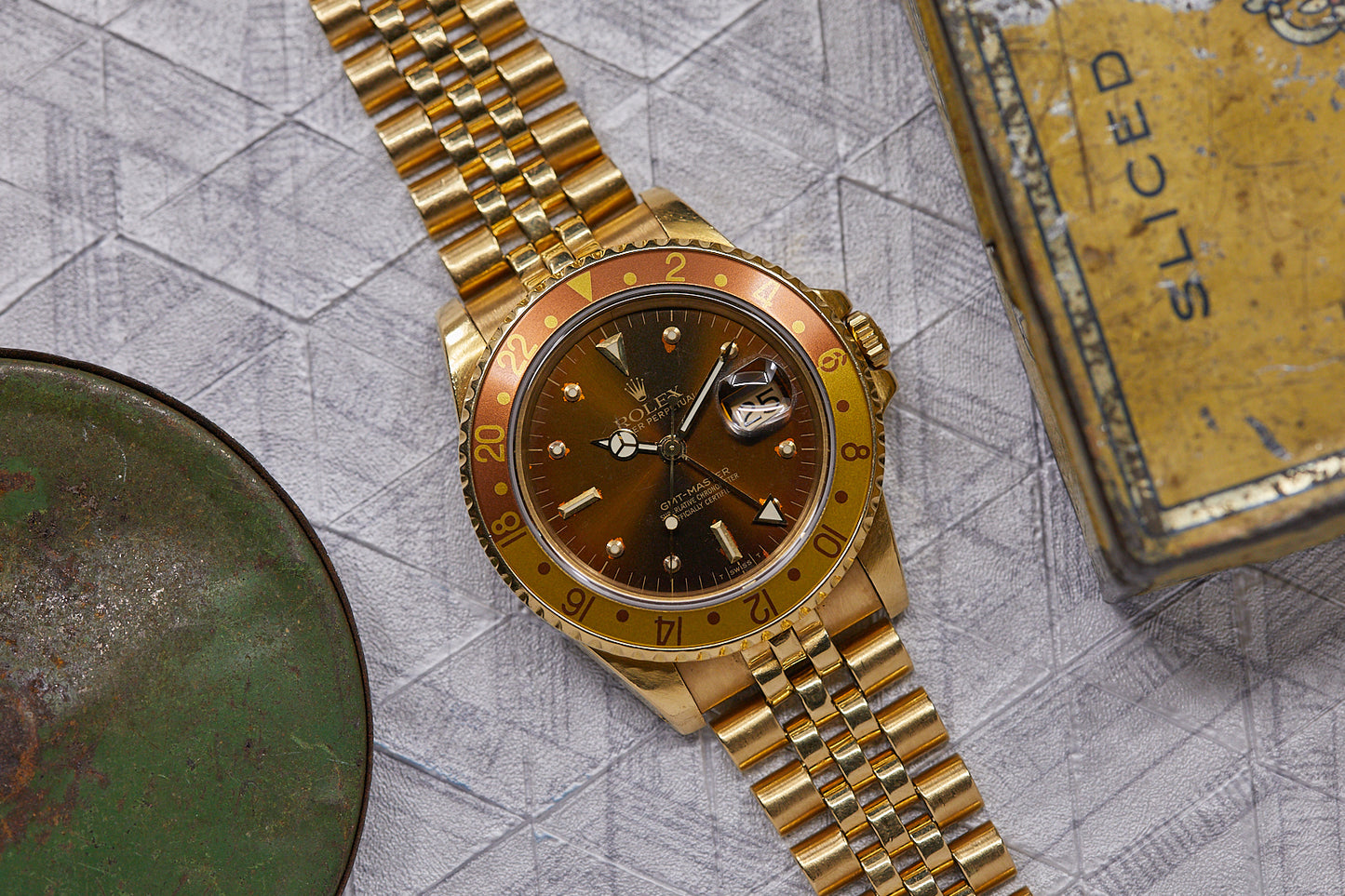 Rolex GMT Master 18k Rootbeer
