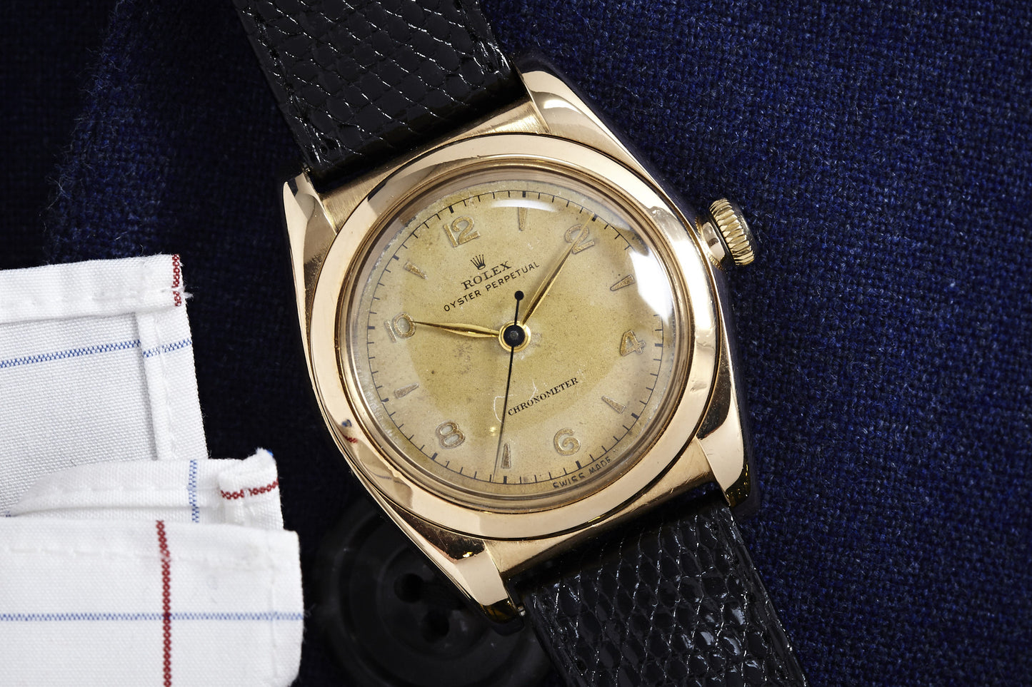 Rolex Bubbleback Pink Gold Ref. 3131