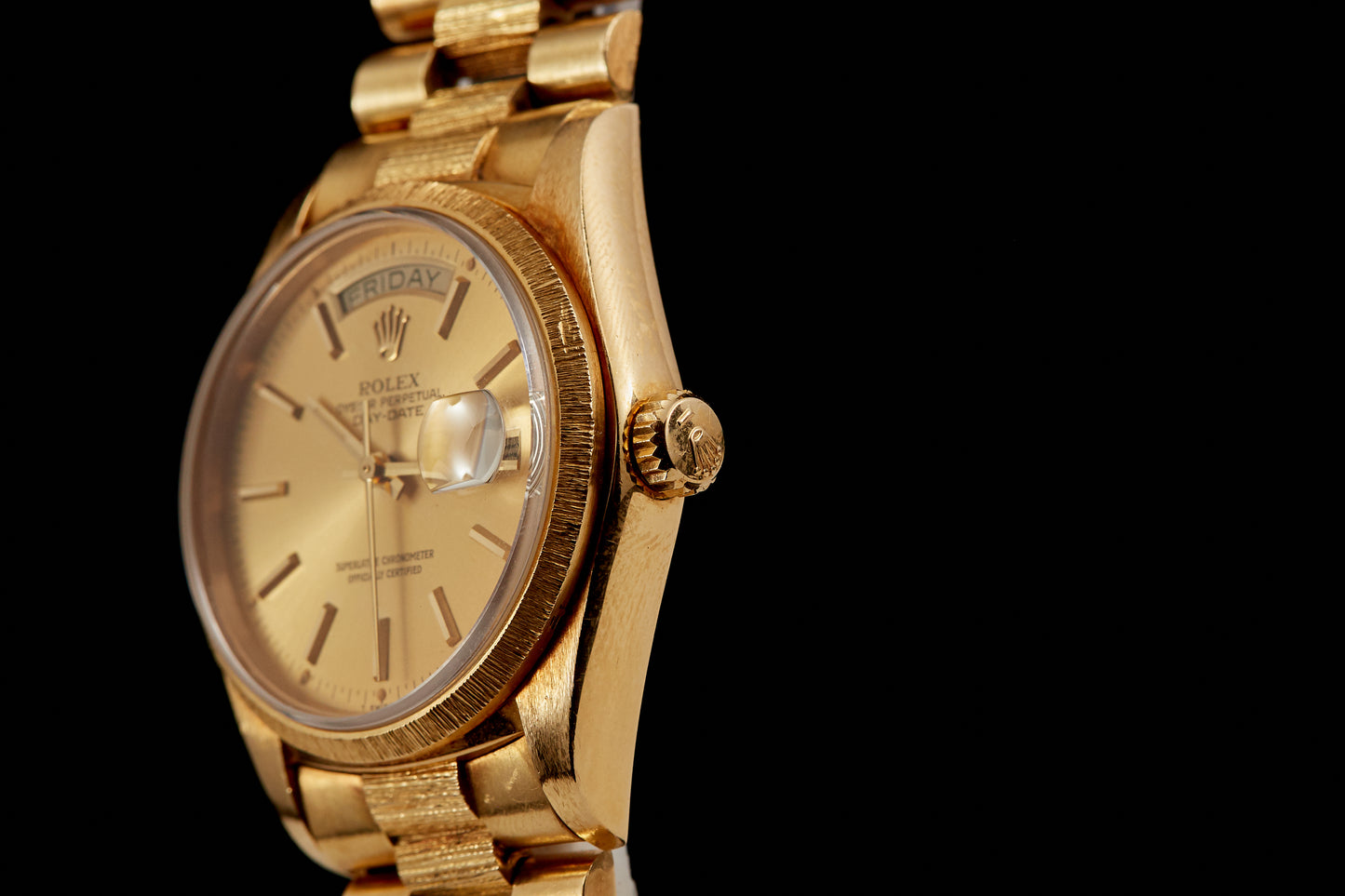 Rolex Day Date Bark Finish