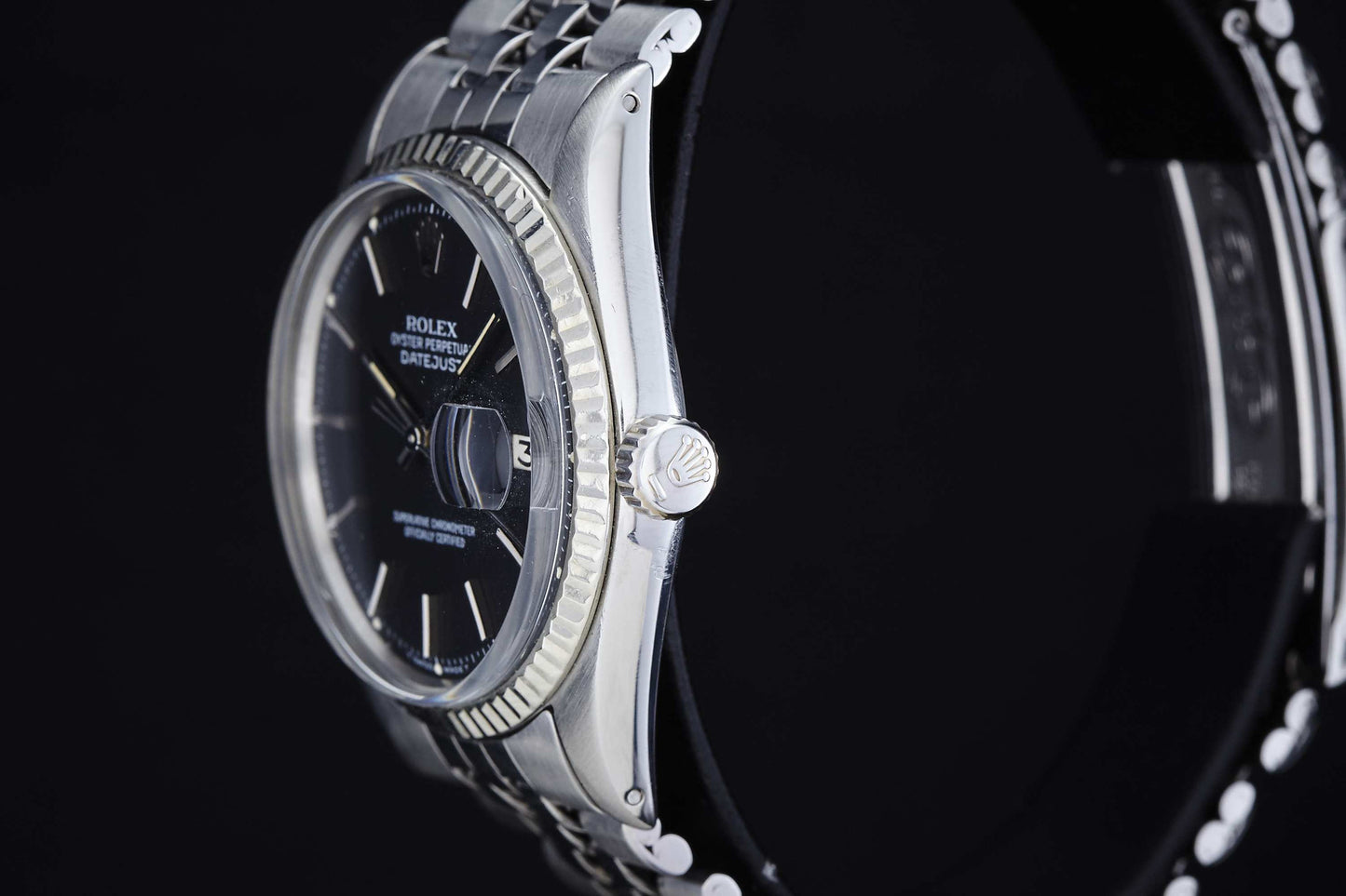 Rolex Datejust 1601 Black Dial