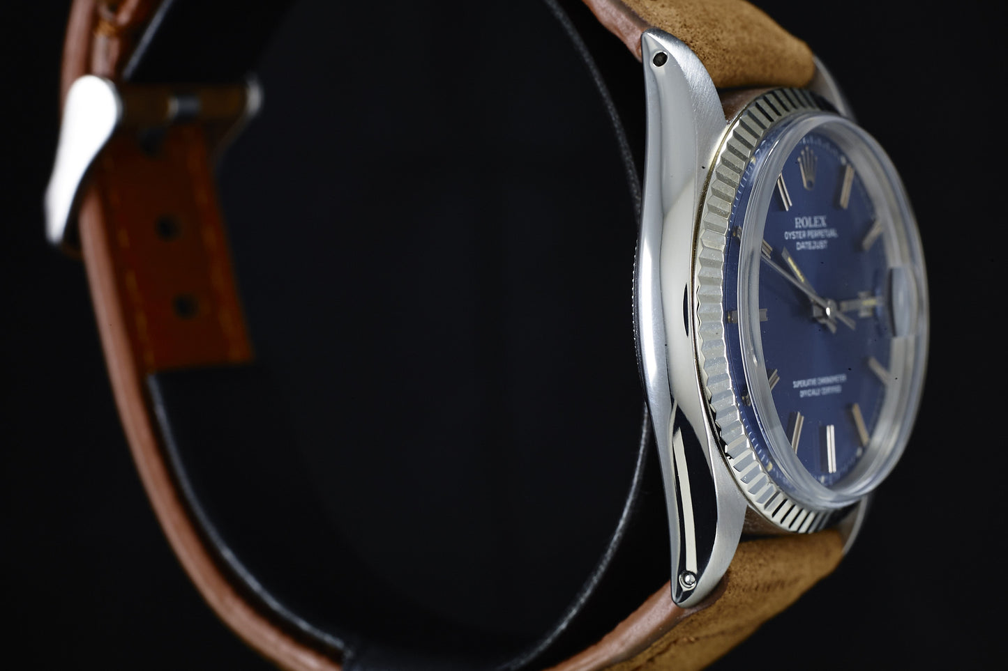 Rolex Datejust 1601 Blue Dial - 1977