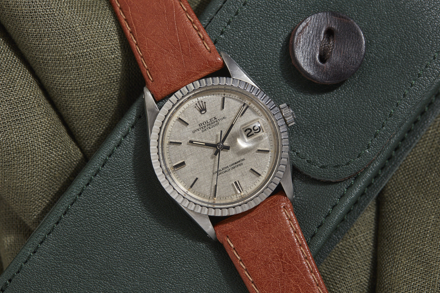 Rolex Datejust Linen Dial