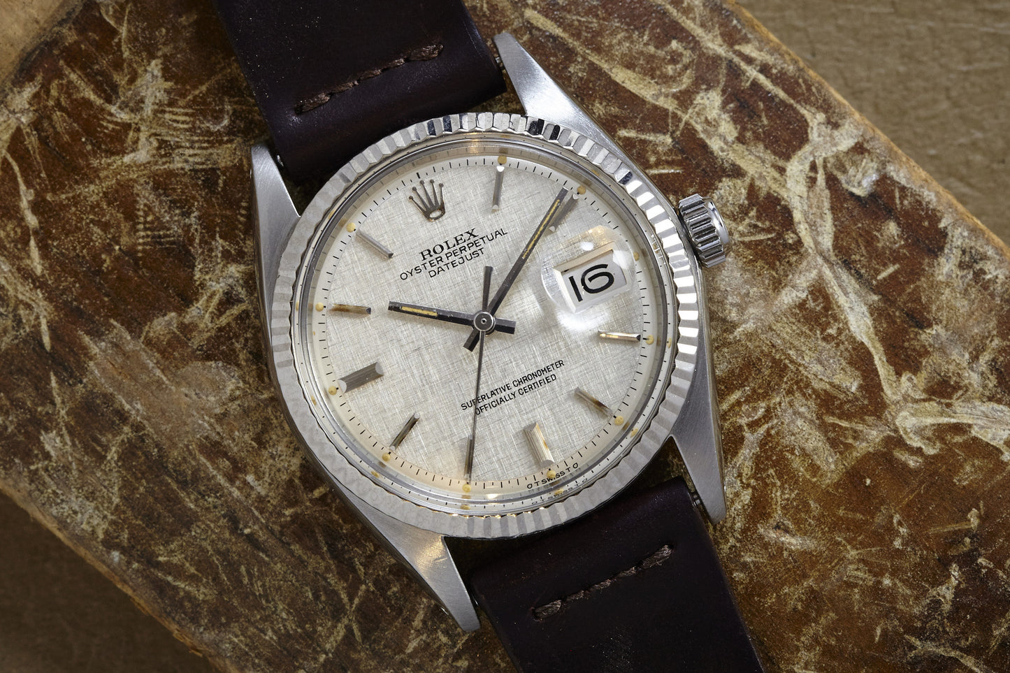 Rolex Datejust 1601 Linen Dial - 1971