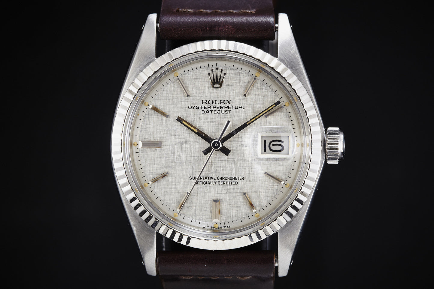 Rolex Datejust 1601 Linen Dial - 1971