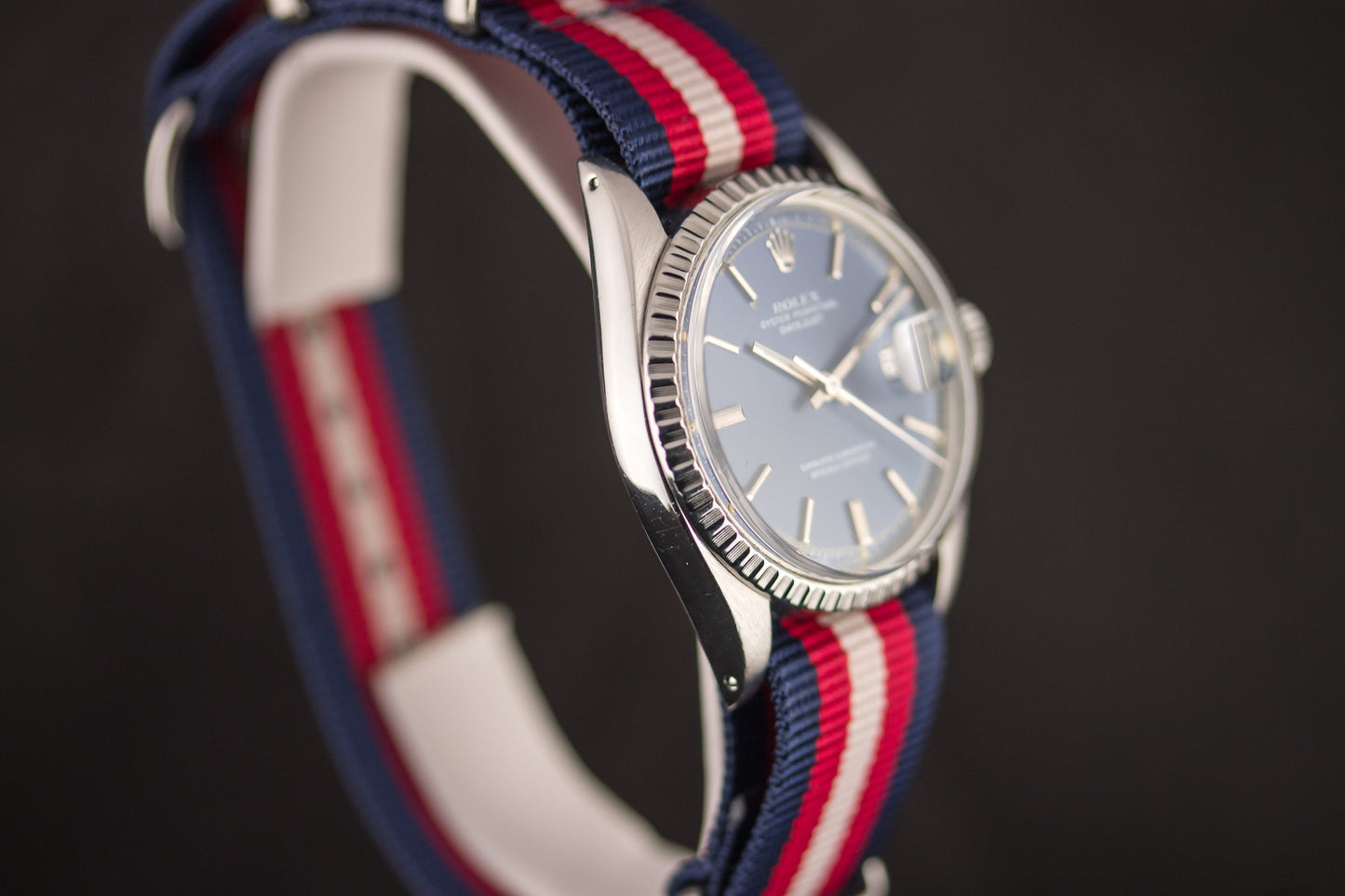 Rolex Datejust 1603 Blue Dial - 1974 - Gear Patrol Exclusive!