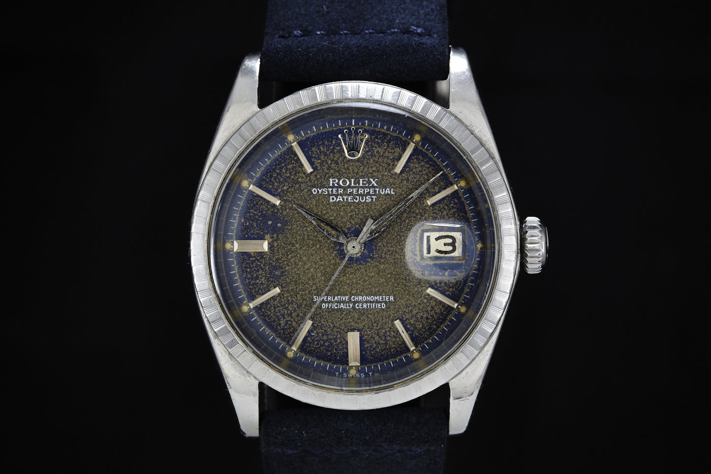 Rolex Datejust 1603 Blue Patinated Dial - 1967