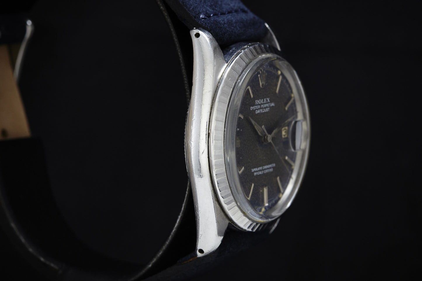 Rolex Datejust 1603 Blue Patinated Dial - 1967