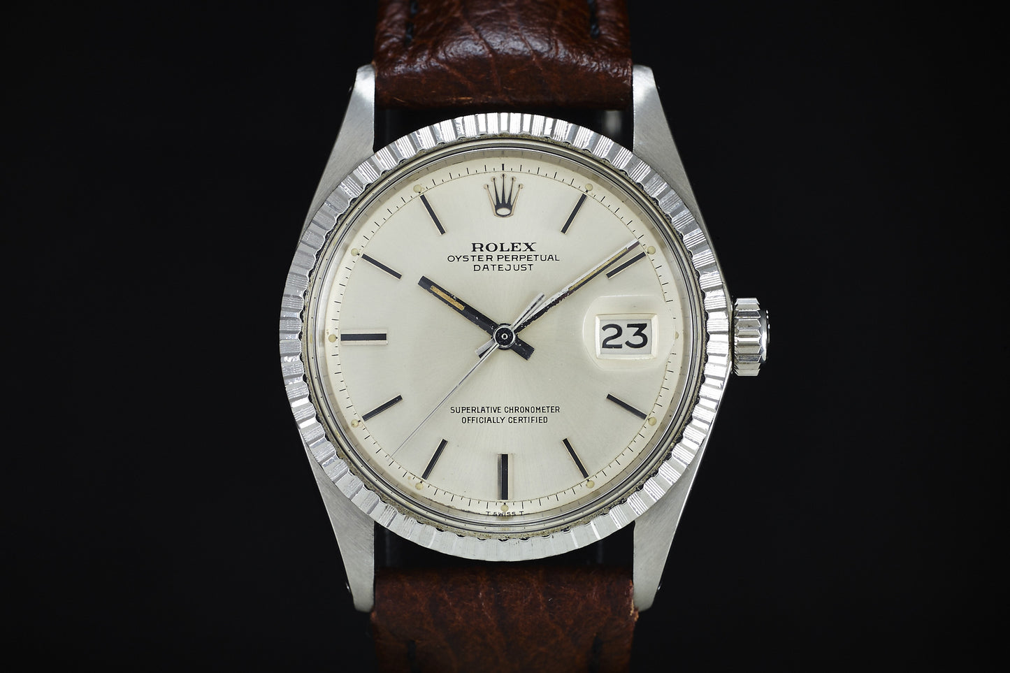 Rolex Datejust 1603 Silver Dial - 1970