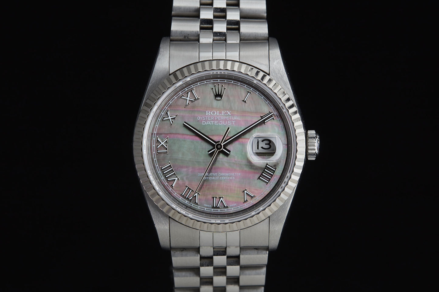 Rolex Datejust Mother of Black Pearl Dial