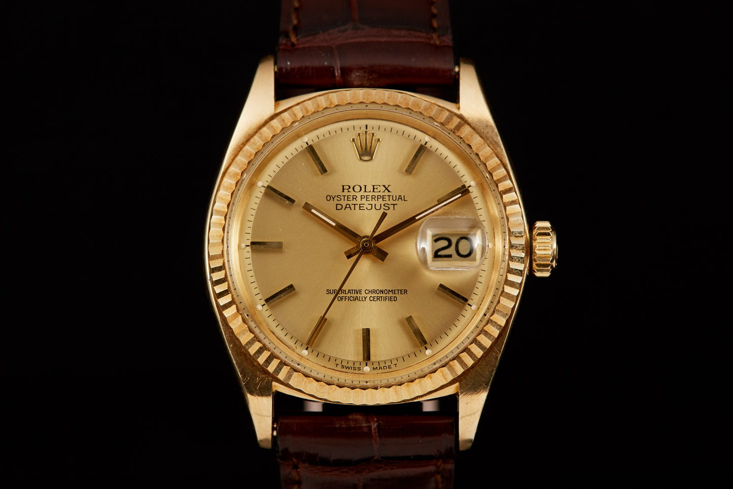 Rolex Datejust 14K
