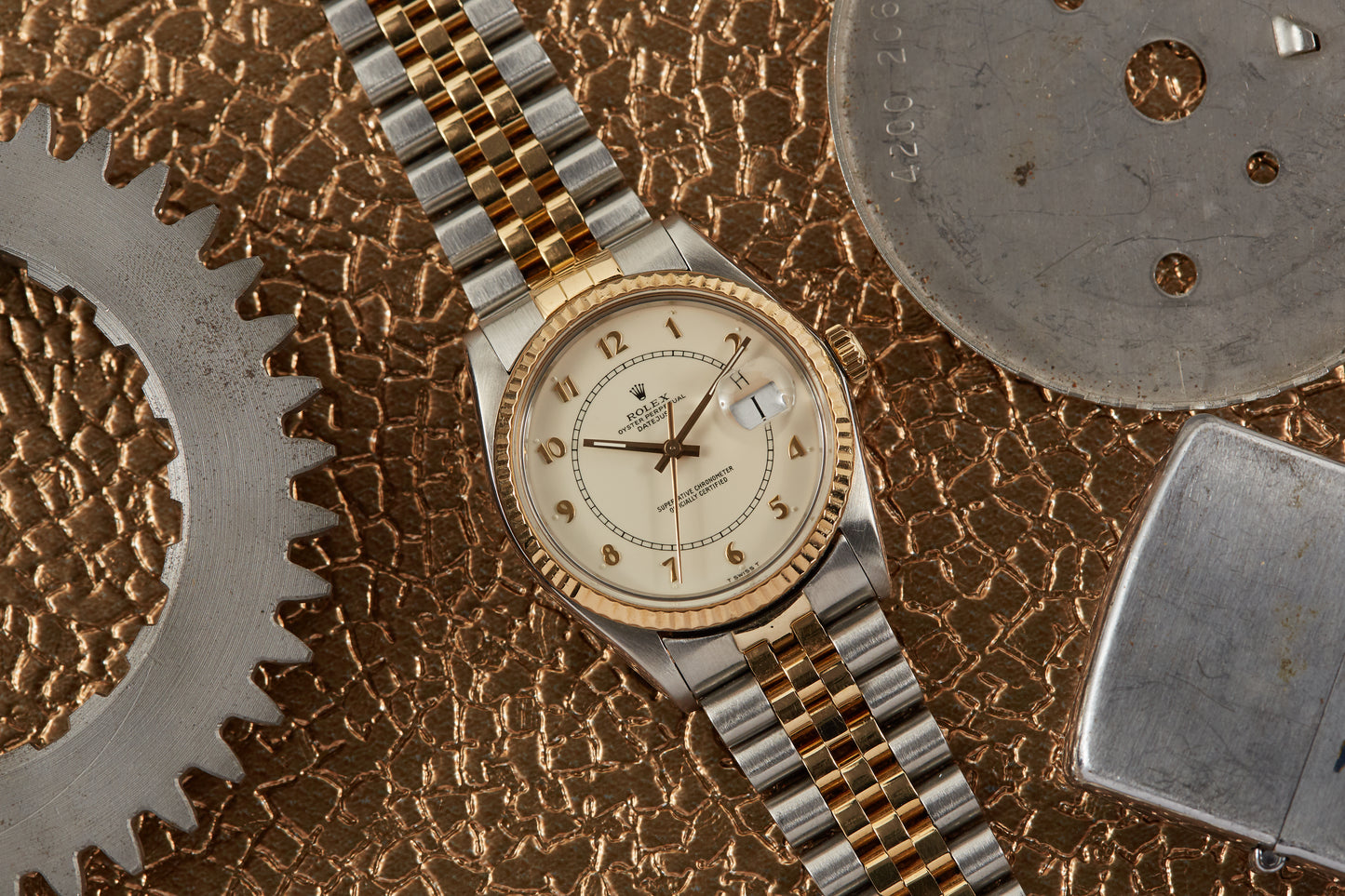 Rolex Datejust 'Boiler Gauge' Dial