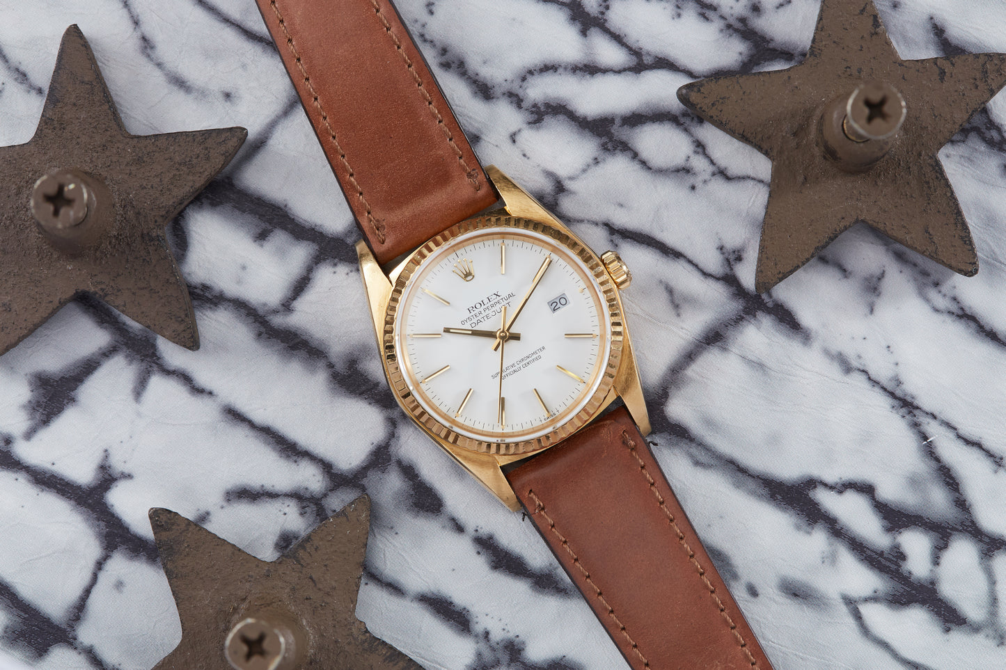 Rolex Datejust 18k Gold