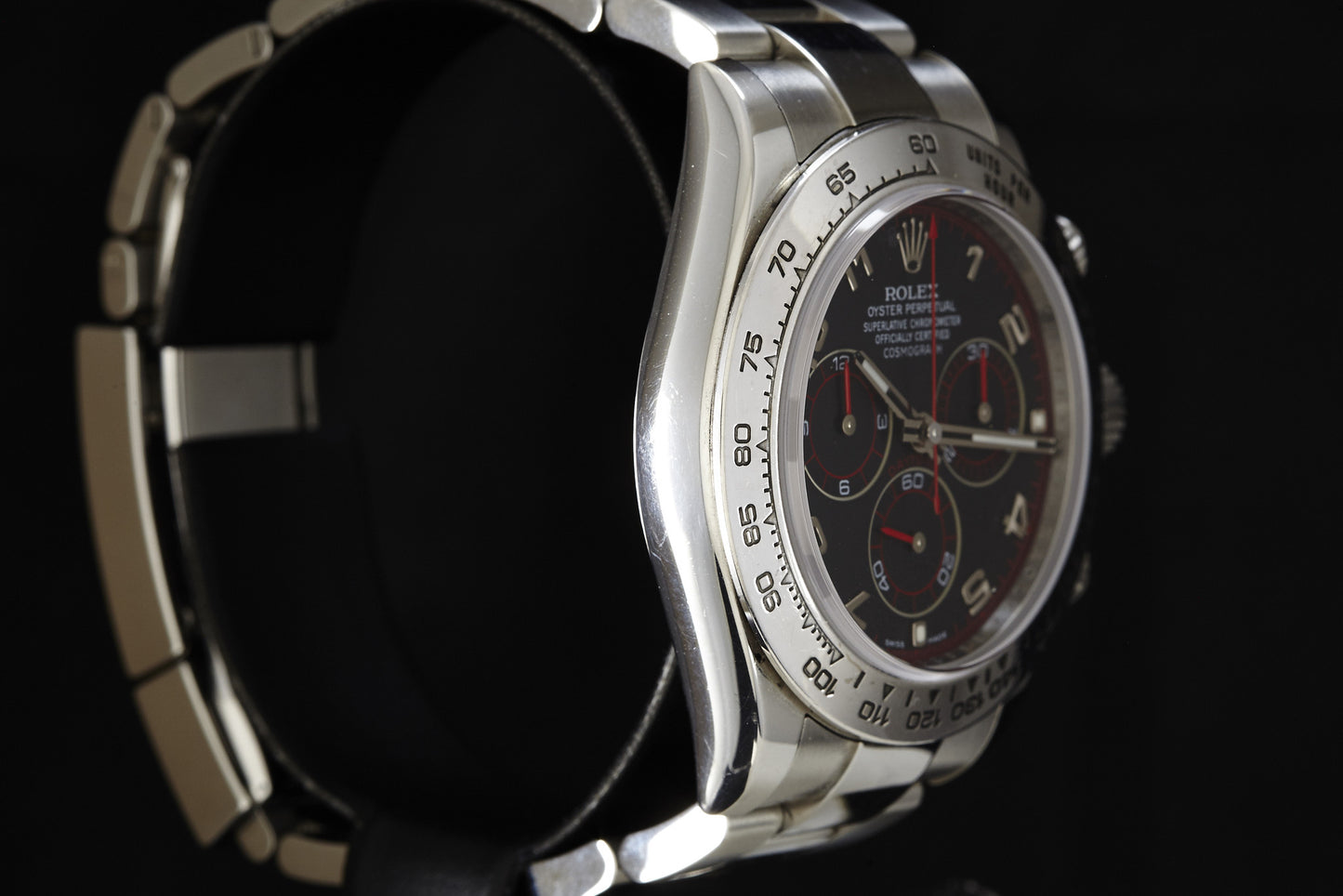 Rolex Daytona Steel with Arabic Racing Dial Box & Papers