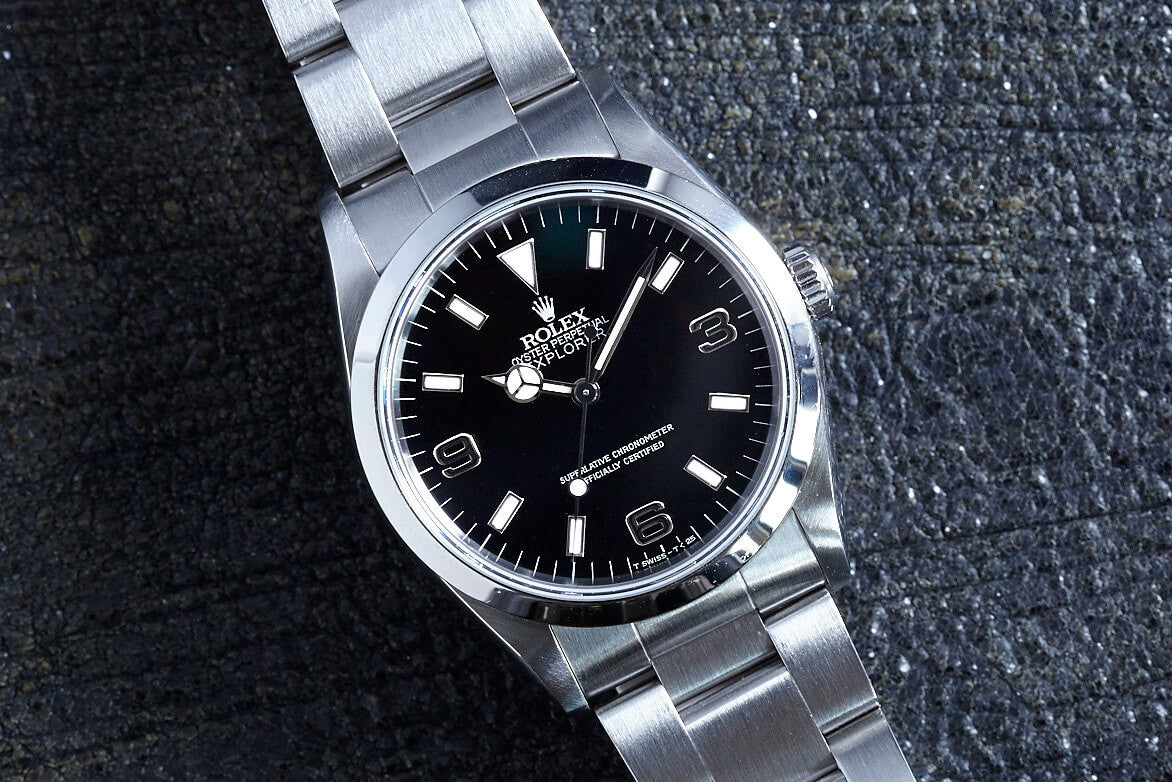 Rolex Explorer "Blackout"