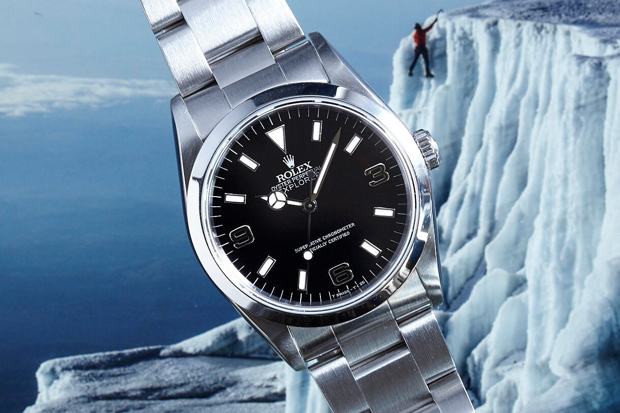 Rolex Explorer "Blackout"