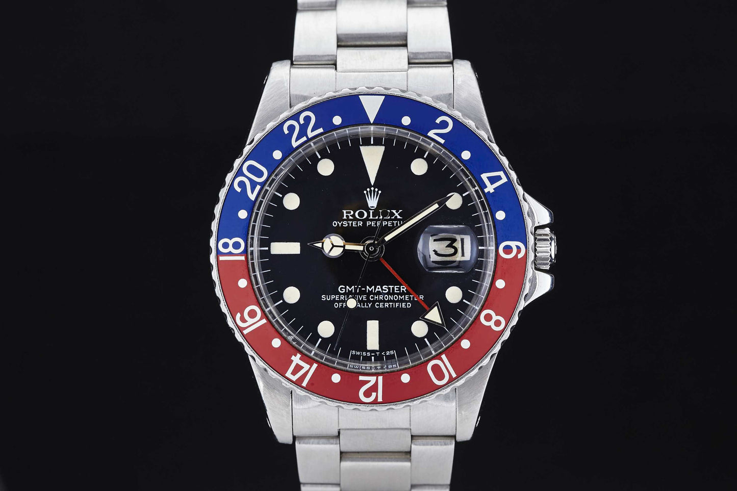 Rolex GMT Master 1675 Pepsi Bezel