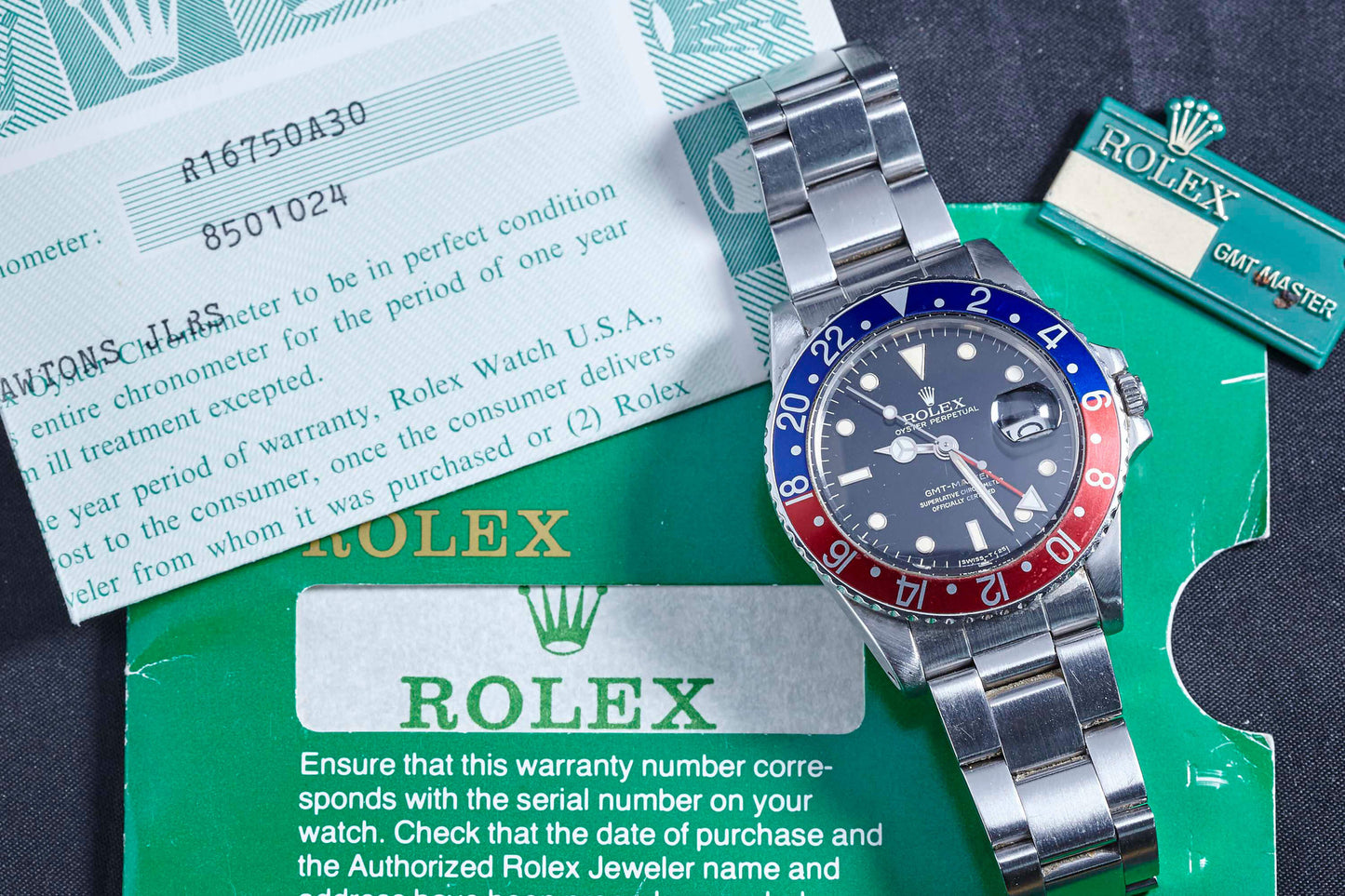 Rolex GMT Master 16750