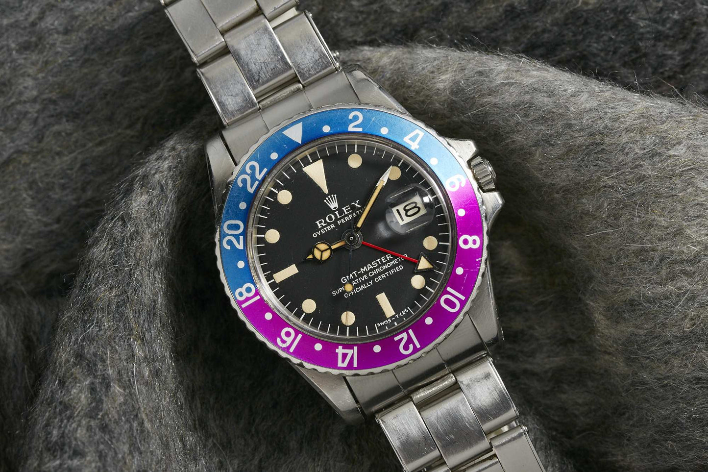 Rolex GMT Master 1675 Fuchsia