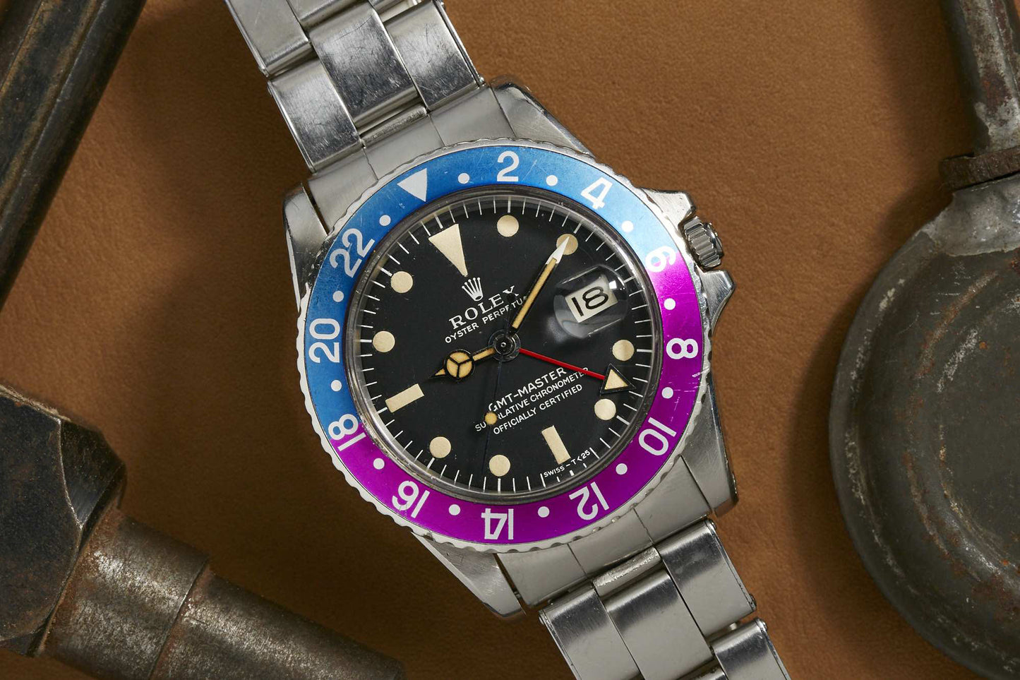 Rolex GMT Master 1675 Fuchsia