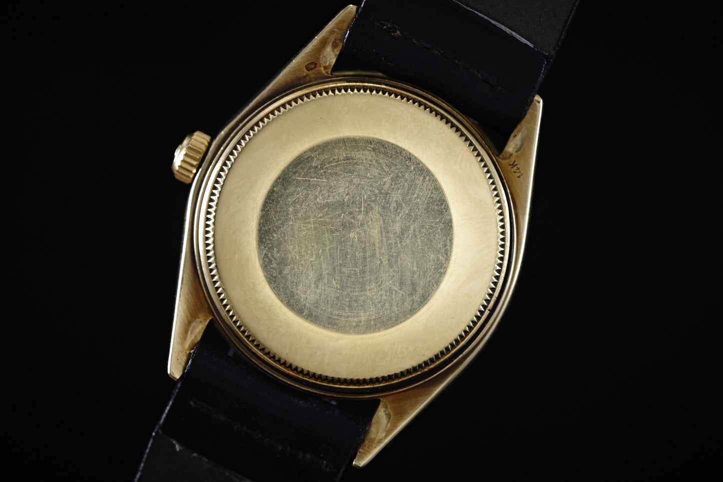 Rolex Oyster Perpetual Date 14K Black Dial - 1970