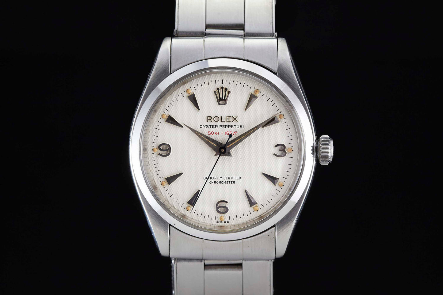 Rolex Oyster Perpetual Honeycomb dial