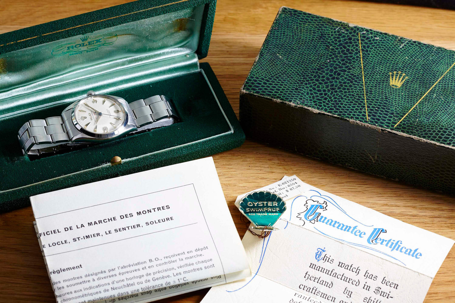 Rolex Oyster Perpetual Honeycomb dial