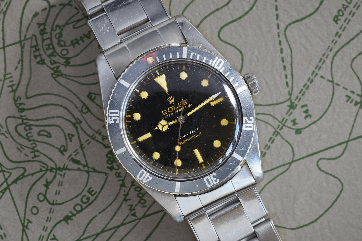 Rolex Submariner Gilt Dial