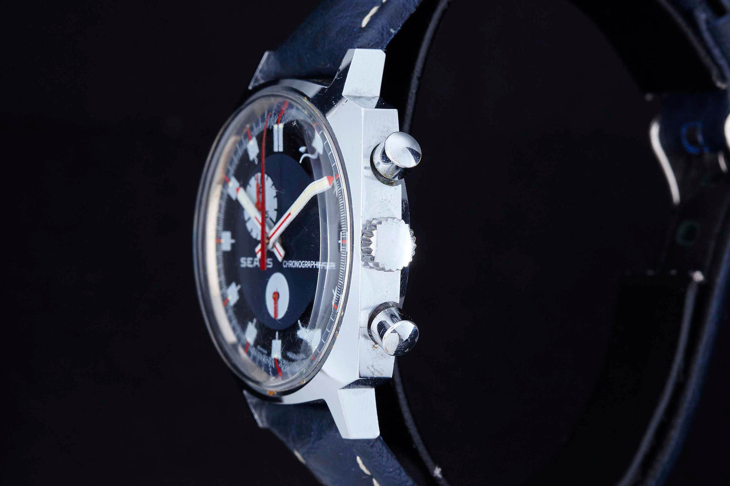 Sears Exotic Dial Chronograph