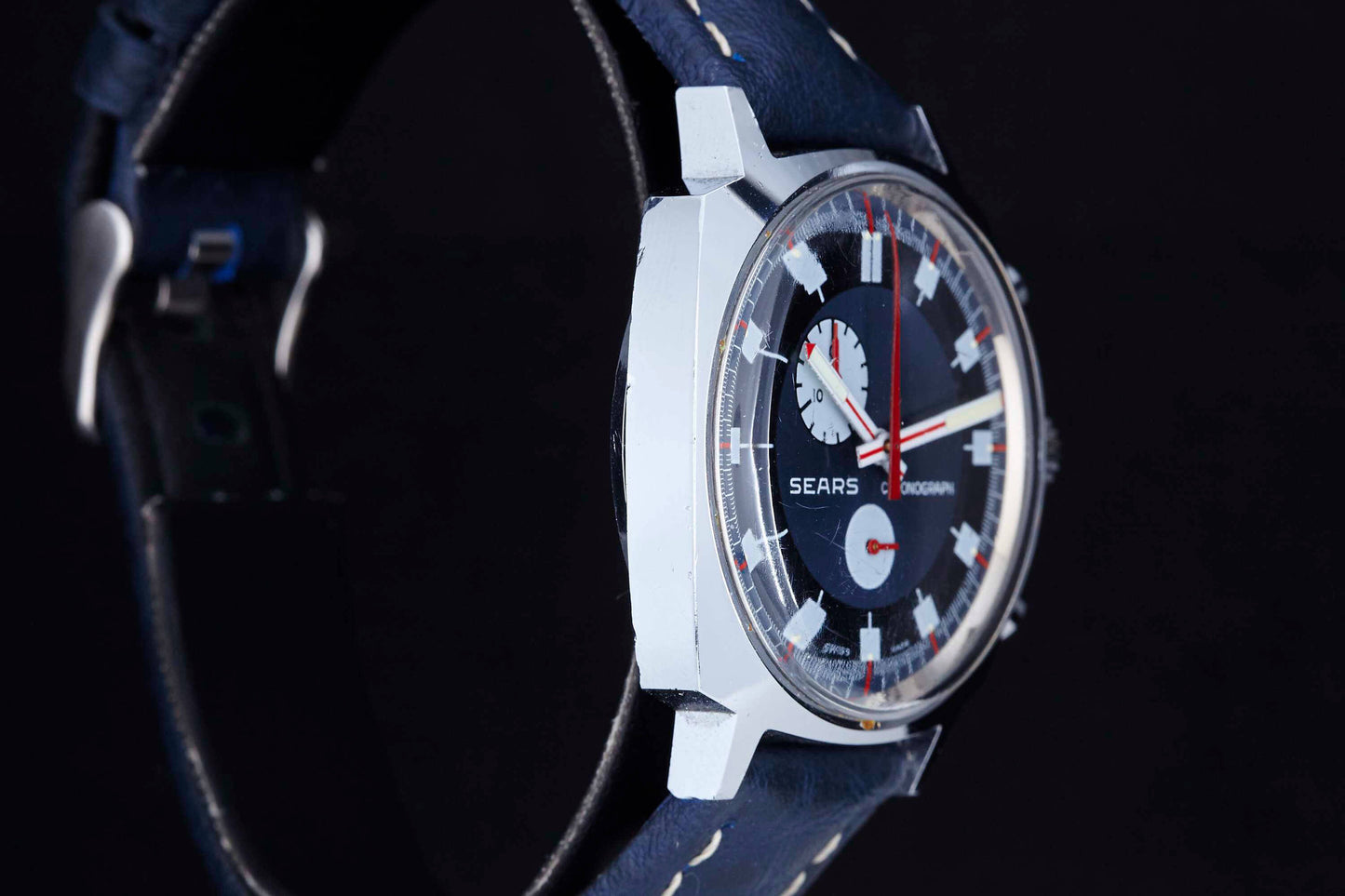 Sears Exotic Dial Chronograph