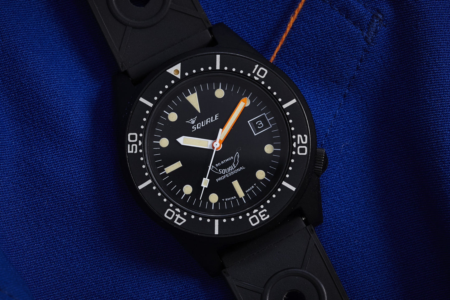 Squale 50 Atmos PVD Diver NOS Box & Papers