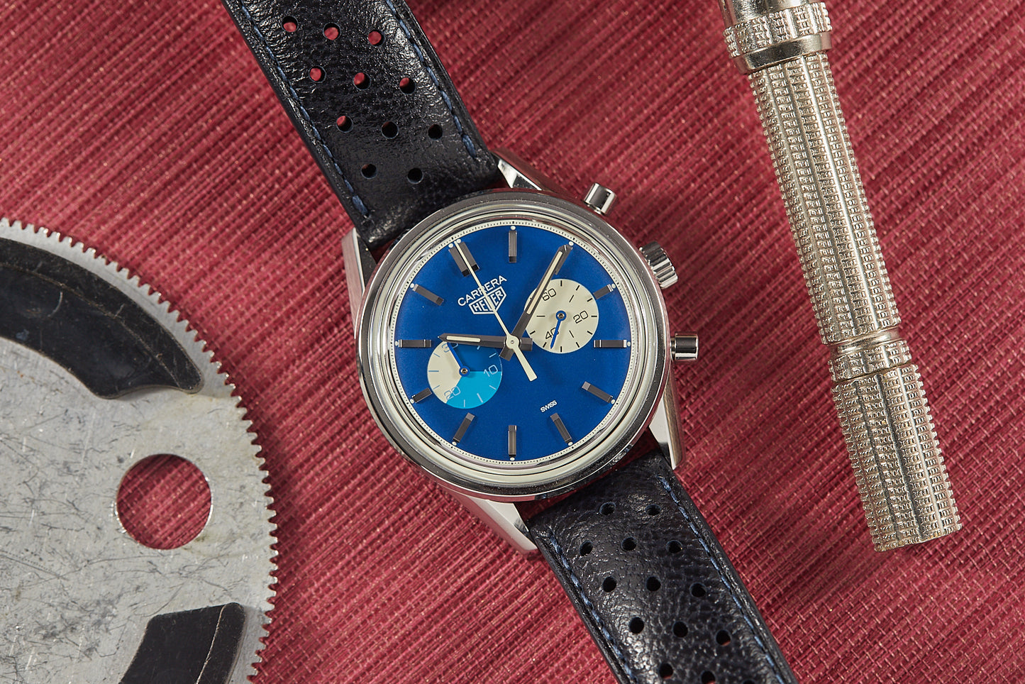 Tag Heuer x The Rake & Revolution 'Blue Dreamer' Chronograph