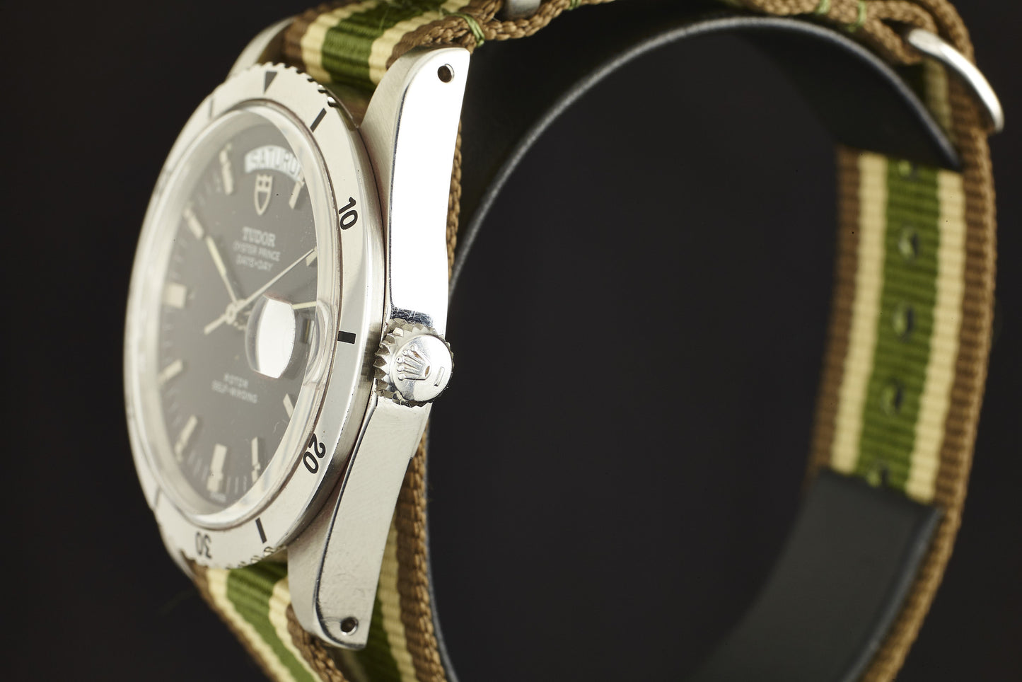 Tudor Ref. 7020/0 Jumbo Date Day "Turn-O-Graph"