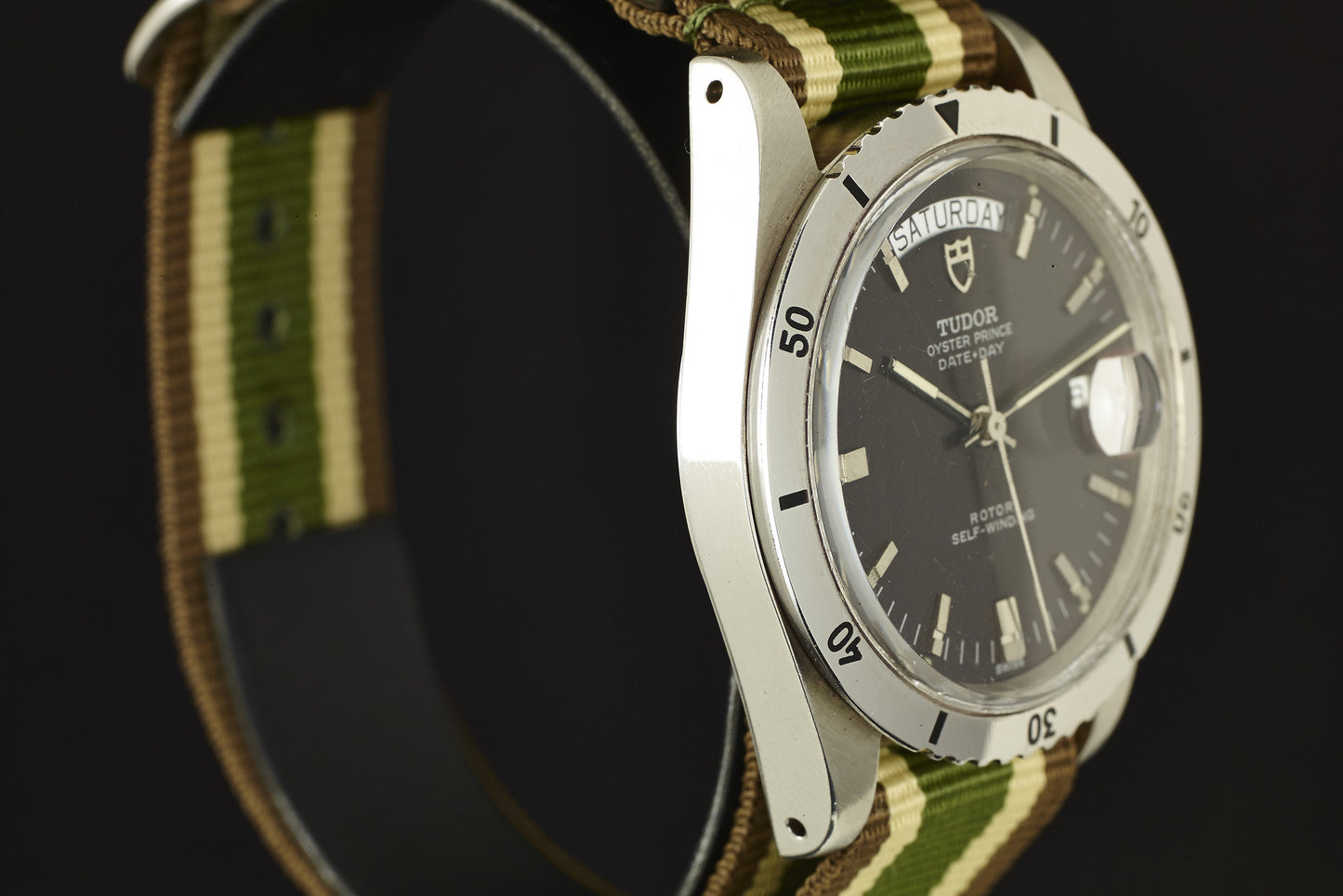 Tudor Ref. 7020/0 Jumbo Date Day "Turn-O-Graph"