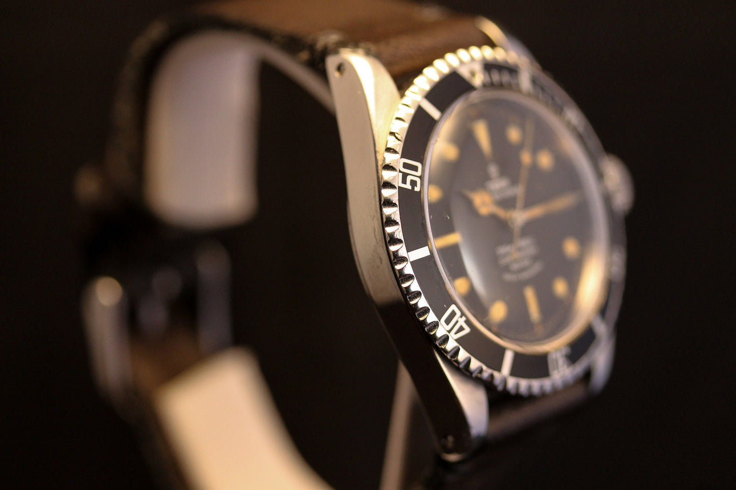 Tudor Submariner 7928 Gilt Dial PCG