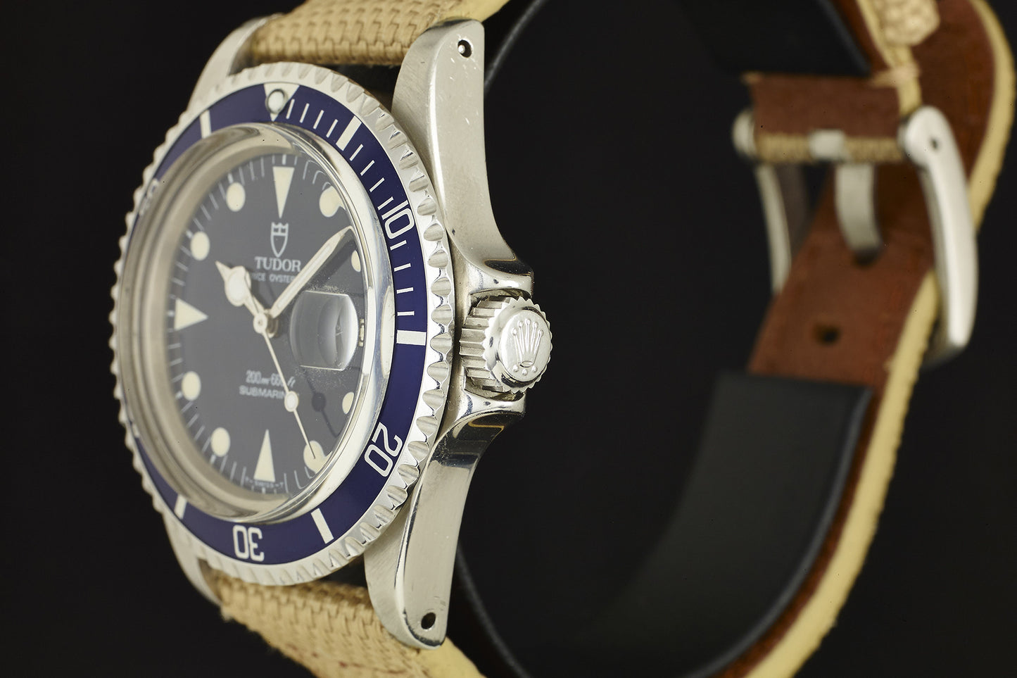Tudor Submariner "Lollipop" Blue Dial Ref. 76100